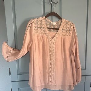 Style & Co long sleeve blouse